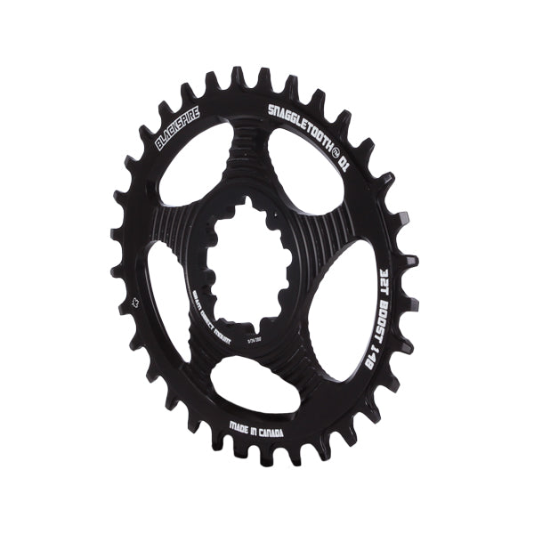 Snaggletooth SRAM Boost DM Oval NW Ring, 32t - Blk