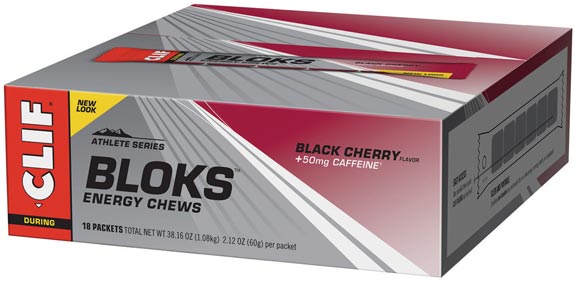 Shot Bloks Energy Chews, Blk Chry (+Caf) - 60g (18/Box