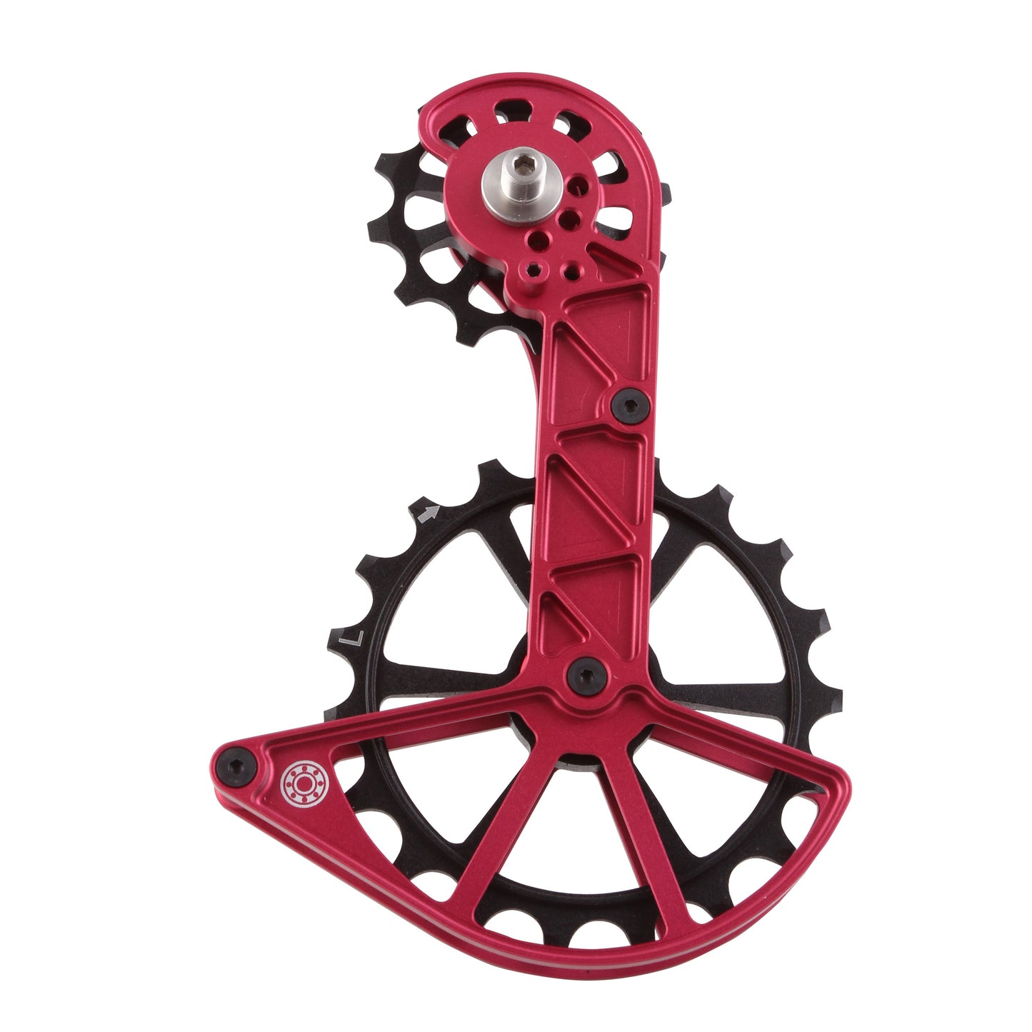 Kolossos Oversized Pulley Cage, Shim RX800 - Red