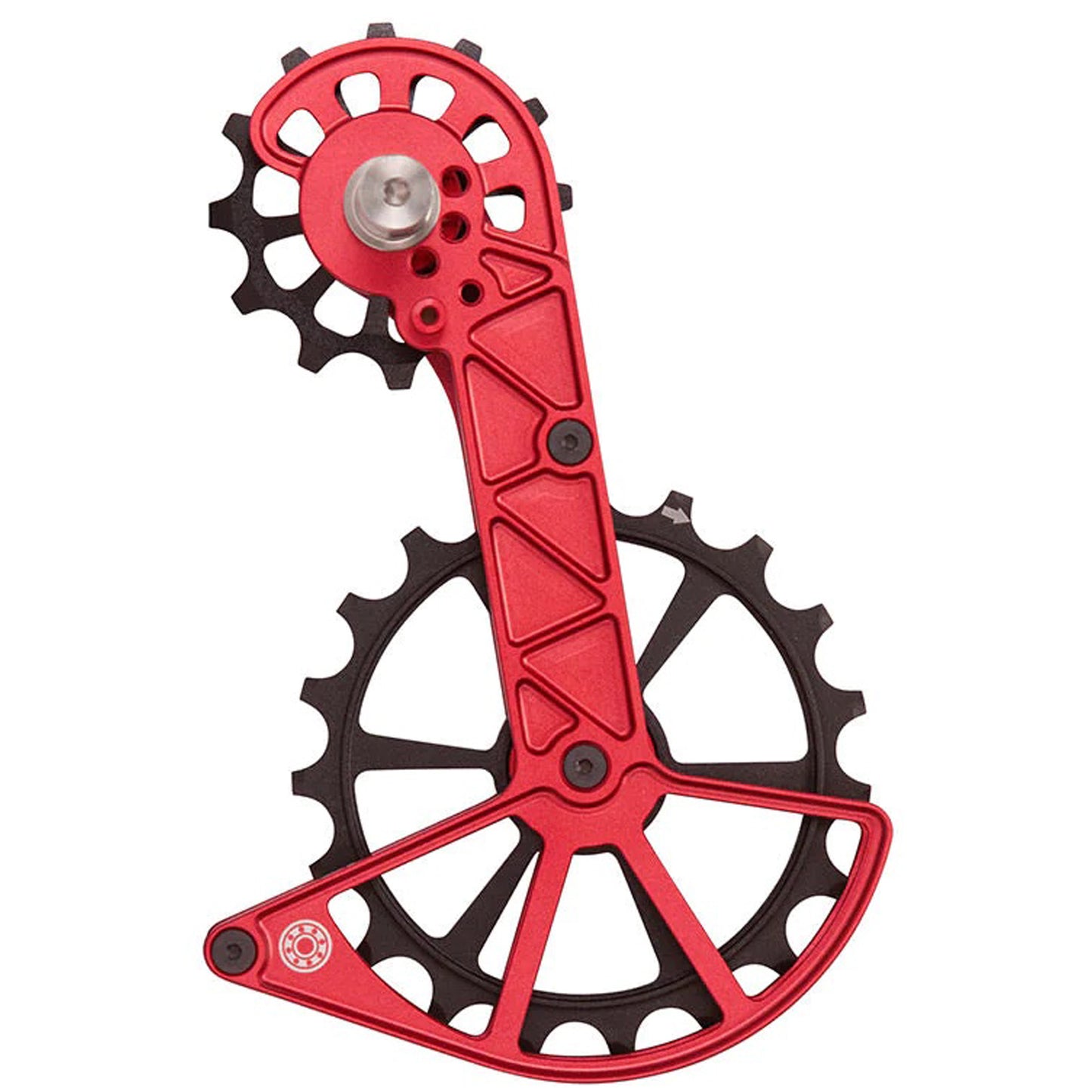 Kolossos Oversized Pulley Cage, Shim R9200 - Red