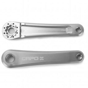 Capo Crank Arms 170mm - Silver (Spindle Separate)