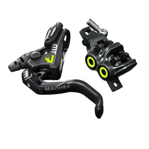 MT7 Pro Carbon Disc Brake*, PM, F or R, Carbon/Yellow